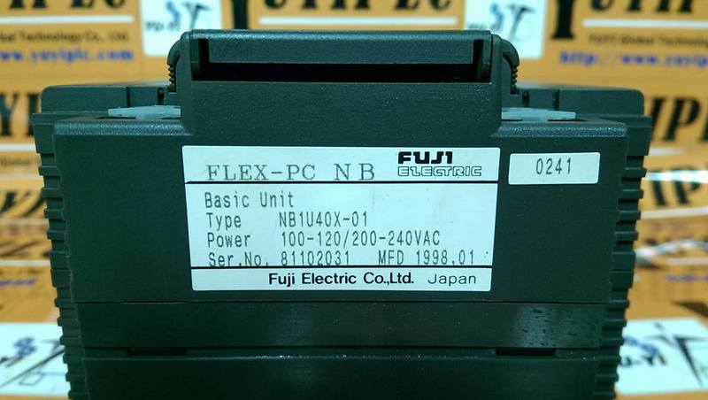 FUJI FLEX-PC NB BASEIC UNIT MODULE NB1U40X-01 - PLC DCS SERVO